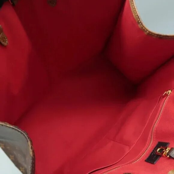 Authentic Louis Vuitton Onthego GM Brown Monogram Canvas Satchel 1699-08282024 - Picture 9 of 12